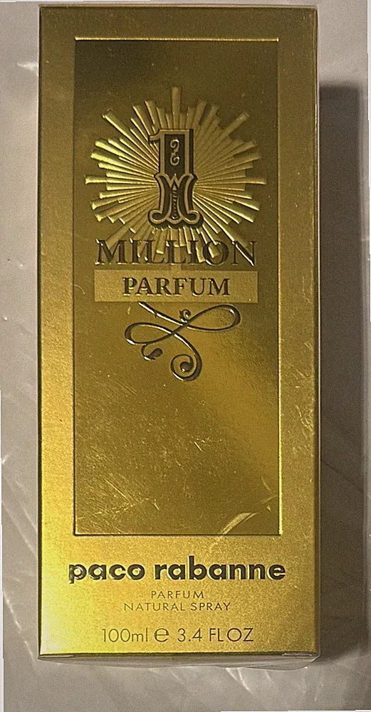 1 Million Parfum by Paco Rabanne 3.4 oz Cologne for Men New In Box